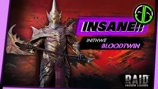 STOP Sleeping On Inithwe Bloodtwin!! His Damage Out Put Is INSANE! | Raid Champ Build Guide