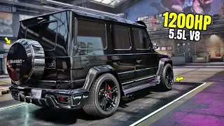 Need for Speed Heat Gameplay - 1200HP MERCEDES-AMG G63 MANSORY Customization | Max Build