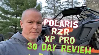 2021 Polaris RZR Pro XP Review Problems after 30 days! Things you need to know about RZR XP Pro