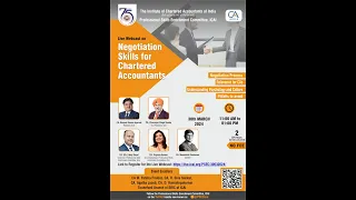 Webinar on “Negotiation Skills” - 30032024