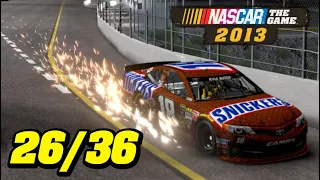 LAST-DITCH STRATEGY BY KYLE BUSCH | NASCAR The Game: 2013 | Robby Gordon Season | R26/36 Richmond
