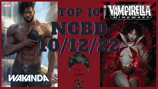 TOP 10 NEW COMIC BOOK DAY (NCBD) FOR 10/12/22