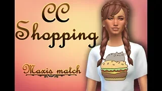 [TS4] CC SHOPPING #1 | MAXIS MATCH КОНТЕНТ