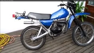 Yamaha DT50 mx 70cc polini running