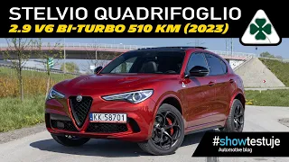 Alfa Romeo Stelvio Quadrifoglio 510 km (2023) Włoszka, która mnie uwiodła! [ #showtestuje ] TEST PL