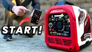 Start And Stop With Your Phone! Maxpeedingrods MXR4000GT Smart Generator