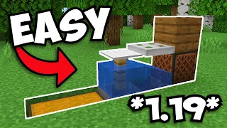 Minecraft's Easiest AFK Fish Farm | 1.19+