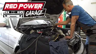 KUKA?😱 ÚJ MOTOR KELL?😢 | BMW E46 320D | #szegezdiszabolcs #vörösjenő #redpowergarage