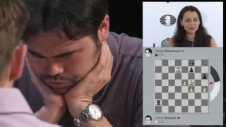 Touch Move in game Aronian Nakamura (2016)