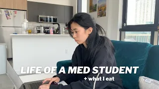 Realistic Medical School Vlog: what I eat, patient interactions