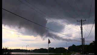 Horizontal Tornado? August 14th, 2020 Cologne, MN, USA (raw footage)