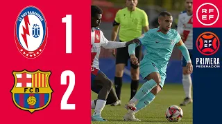 Resumen #PrimeraFederación | CF Rayo Majadahonda 1-2  FC Barcelona Atlètic | Jornada 11, Grupo 1