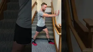 Build strength in your legs to go down the stairs #shorts