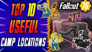 🛠️Top 10 Useful Camp Locations You NEED To Know About in Fallout 76🛠️