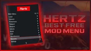 PRÉSENTATION VITE FAIT - DU MOD MENU "HERTZ" GRATUIT SUR GTA 5 ONLINE [2022]