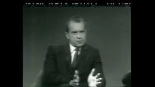 Future Pres. Nixon on Face the Nation