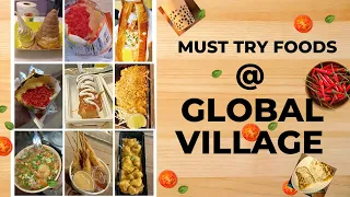 Must try food at Global Village l What to eat l Global Village 2022 - 2023 l Malayalam Vlog