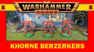 Khorne Berserkers Warhammer 40k 2nd edition