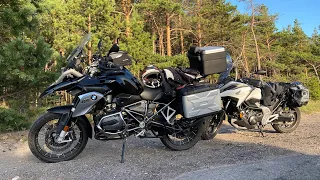 Mit Motorrad und Zelt rund um die Ostsee, Teil 2