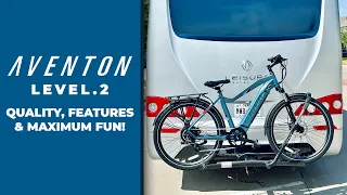 Aventon Level 2 E-Bike Review: Comfortable, Fun, & Perfect for RVers!