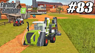 FS 18. Timelapse # 83. Spreading manure, cultivating, mowing meadows, spreading slurry.