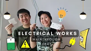 (Step by step!) How to plan your electrical works | 4-Room HDB BTO Home Renovation🏠 EP4 | 如何规划电源🔌⚡️