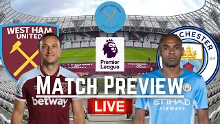 WEST HAM V MAN.CITY | NOBLE SAYS GOODBYE | PREMIER LEAGUE | MATCH PREVIEW.