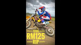 1996 Suzuki RM125 ripping the Local