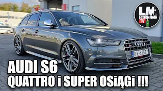 Jazda próbna Audi S6 C7.. V8 i 550KM w rodzinnym kombi !!