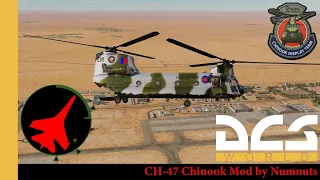 CH-47 Chinook Mod by Numnuts | DCS | DCS World | Digital Combat Simulator