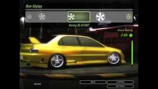 NFS Underground 2 - Mitsubishi Lancer Evo VIII