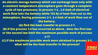 Pk nag question 6.4 of the chapter 6 of the thermodynamics