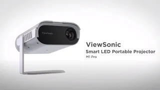 ViewSonic M1 Pro - Product Video | Smart LED Portable Projector with Harman Kardon® Speakers