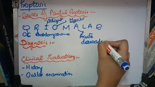 PROPTOSIS very important topic with MNEMONICS to learn part 2