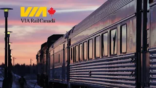 Travel The Canadian in Winter with VIA Rail