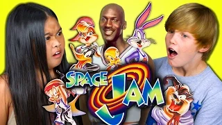 KIDS REACT TO SPACE JAM (20th Anniversary)