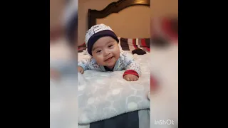 down syndrome baby  at 4 months