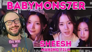 professional monsters!  BABYMONSTER - ‘Sheesh' MV Making Film reaction