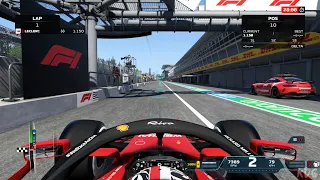 F1 2021 - Scuderia Ferrari SF21 2021 - Gameplay (PS5 UHD) [4K60FPS]