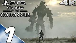 Shadow of The Colossus (PS5) - Gameplay Walkthrough Part 1 - Colossi 1-3 (4K 60FPS)