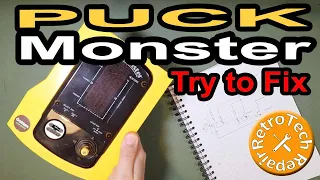 Gakken CGL Puck Monster (Retro Pac-Man Clone) Try to Fix