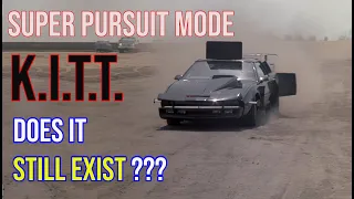 Does Super Pursuit Mode KITT Still Exist? Uncovering the History of the Knight Rider Transformer!