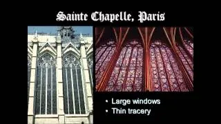 High Gothic in France: Sainte-Chapelle, Paris