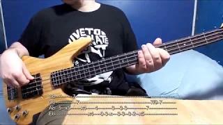 Jamiroquai - Space Cowboy (Album Version) [Bass Cover] +TABS