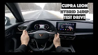 NEW Cupra Leon e-Hybrid 1.4 TSi 2021 245HP | POV 4K | TEST DRIVE | ACCELERATION