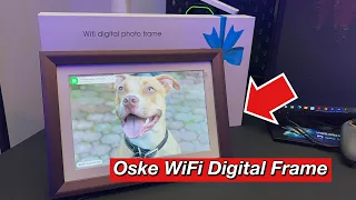 Oske Digital Picture Frame With Frameo