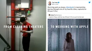 From Cleaning Theaters to Working with Apple