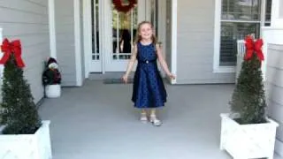 Carly Tap Dancing on the Porch