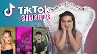 Vocal Coach Reacts to TikTok singers Pt.1