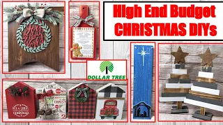 $1 HIGH END BUDGET CHRISTMAS DECOR DIYS | DOLLAR TREE DIY | FARMHOUSE DIY | RED TRUCKS | CRAFT SHOW